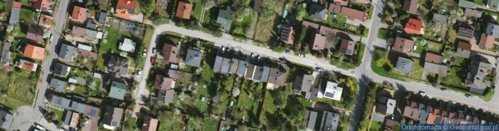 Zdjęcie satelitarne Miedziana ul.
