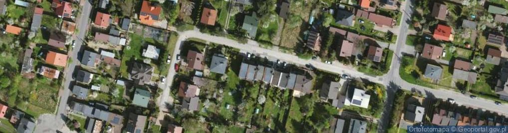 Zdjęcie satelitarne Miedziana ul.