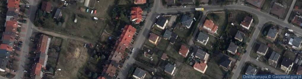 Zdjęcie satelitarne Migdałowa ul.