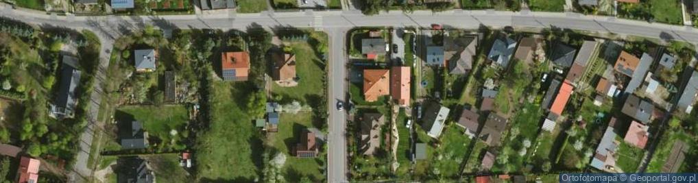 Zdjęcie satelitarne Migdałowa ul.