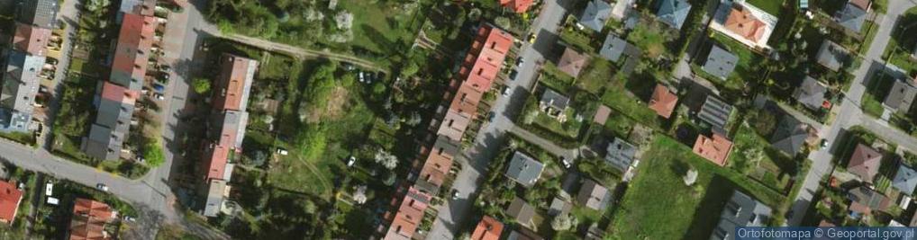 Zdjęcie satelitarne Migdałowa ul.