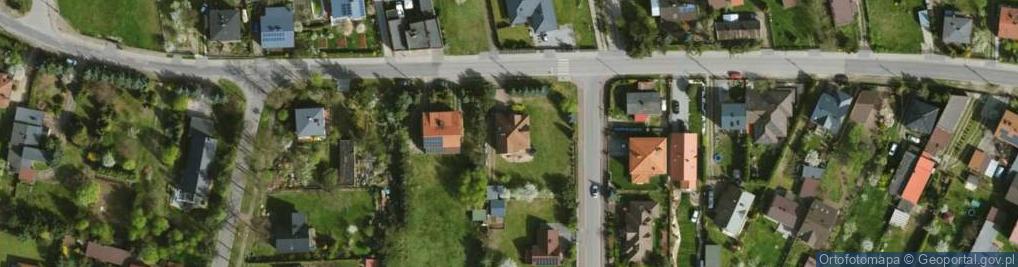 Zdjęcie satelitarne Migdałowa ul.