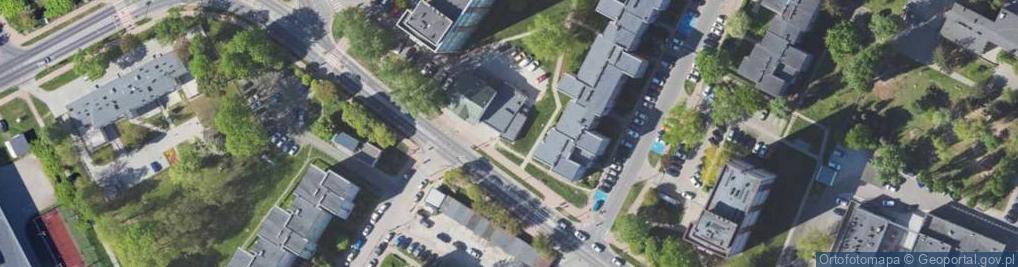 Zdjęcie satelitarne Miodowa ul.