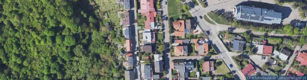 Zdjęcie satelitarne Miła ul.