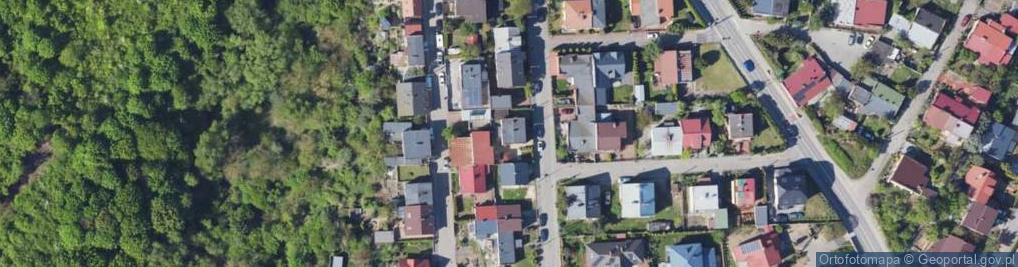 Zdjęcie satelitarne Miła ul.