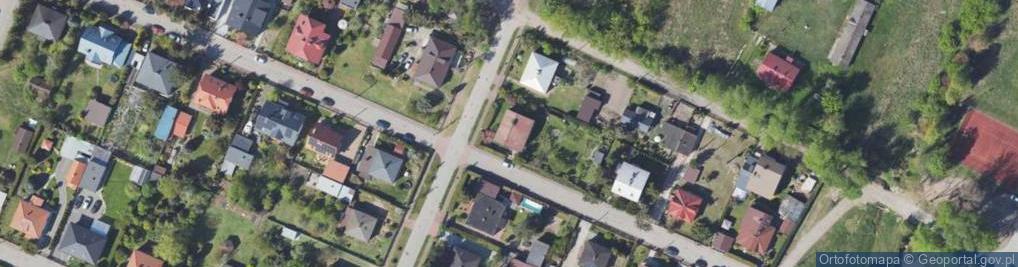 Zdjęcie satelitarne Miedziana ul.