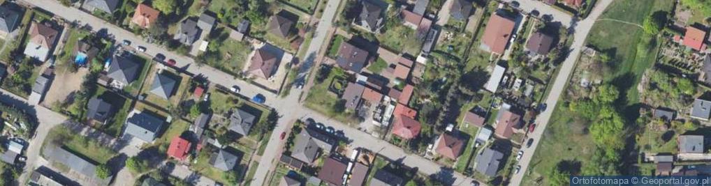 Zdjęcie satelitarne Miedziana ul.