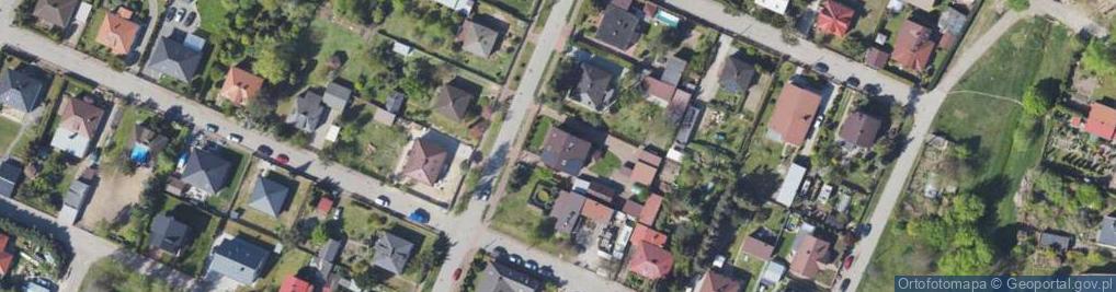 Zdjęcie satelitarne Miedziana ul.