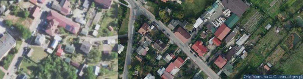 Zdjęcie satelitarne Mielecka ul.