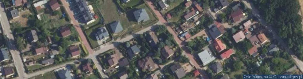 Zdjęcie satelitarne Miła ul.