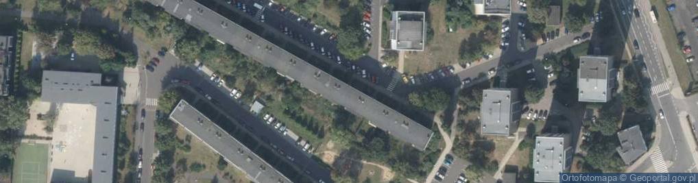 Zdjęcie satelitarne Michałowska ul.