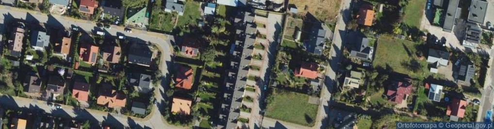 Zdjęcie satelitarne Międzyrzeckiego Artura ul.