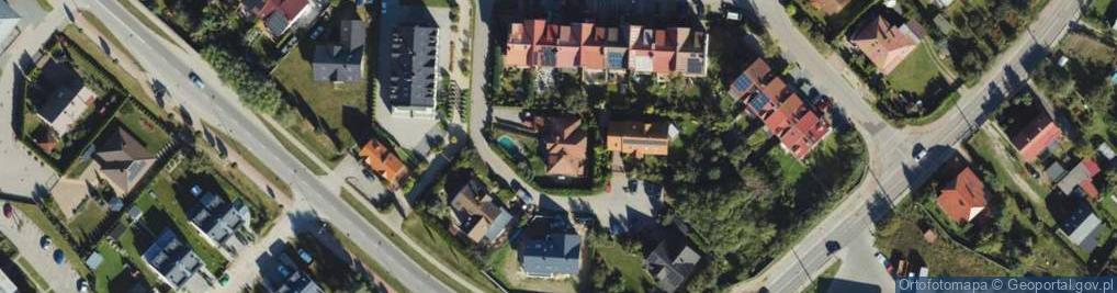 Zdjęcie satelitarne Milenijna ul.