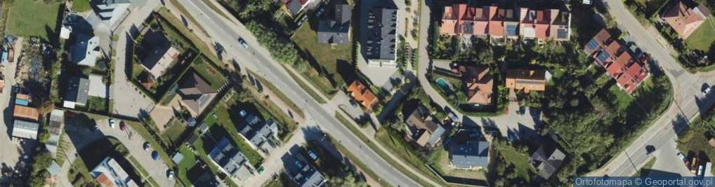 Zdjęcie satelitarne Milenijna ul.