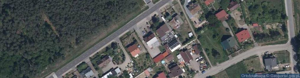 Zdjęcie satelitarne Międzyrzecka ul.