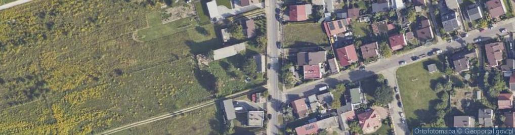 Zdjęcie satelitarne Milejowicka ul.