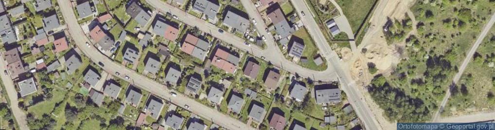 Zdjęcie satelitarne Miła ul.