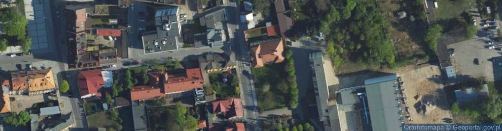 Zdjęcie satelitarne Miła ul.