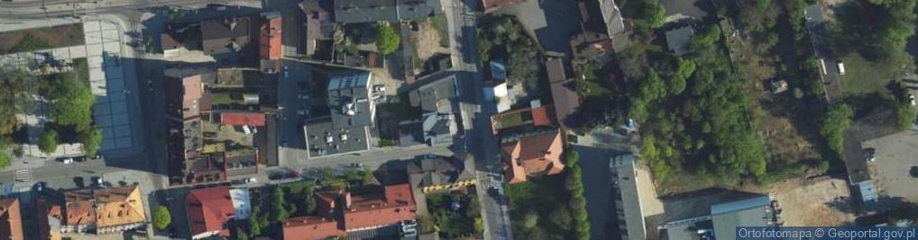 Zdjęcie satelitarne Miła ul.