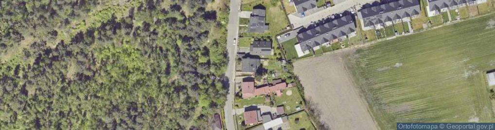 Zdjęcie satelitarne Mikołowska ul.