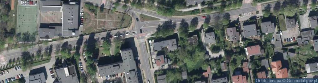 Zdjęcie satelitarne Mikołowska ul.
