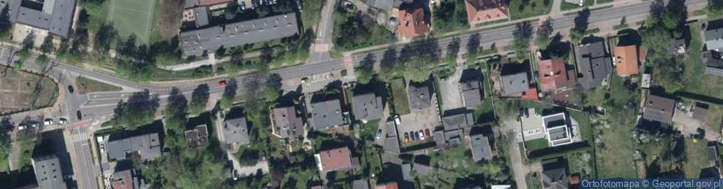 Zdjęcie satelitarne Mikołowska ul.