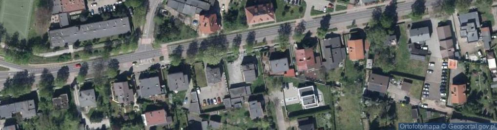 Zdjęcie satelitarne Mikołowska ul.