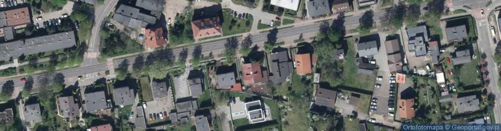 Zdjęcie satelitarne Mikołowska ul.