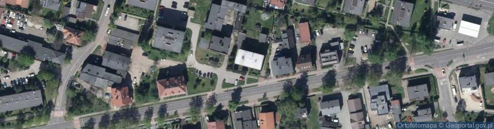 Zdjęcie satelitarne Mikołowska ul.