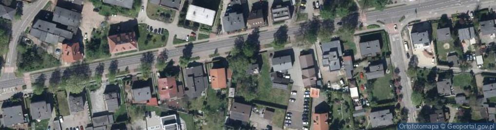 Zdjęcie satelitarne Mikołowska ul.