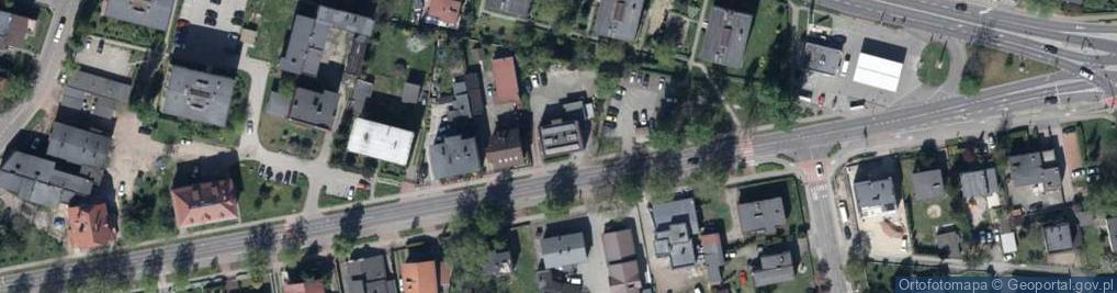 Zdjęcie satelitarne Mikołowska ul.