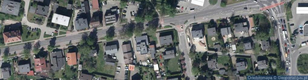 Zdjęcie satelitarne Mikołowska ul.