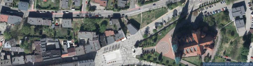Zdjęcie satelitarne Mikołowska ul.