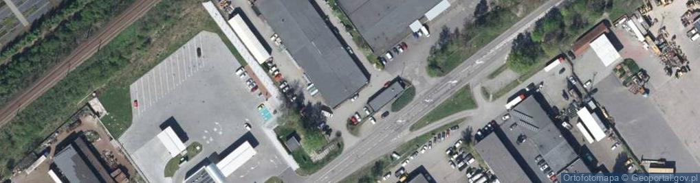 Zdjęcie satelitarne Mikołowska ul.