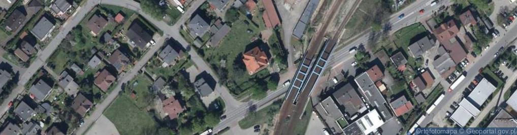 Zdjęcie satelitarne Mikołowska ul.