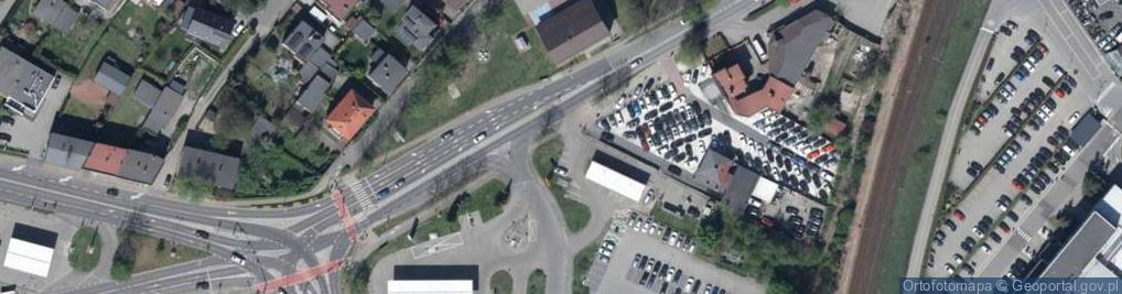 Zdjęcie satelitarne Mikołowska ul.