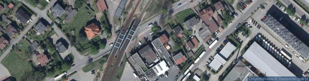 Zdjęcie satelitarne Mikołowska ul.