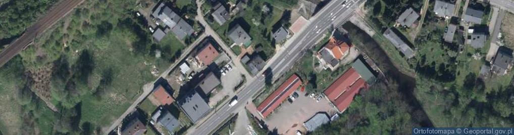 Zdjęcie satelitarne Mikołowska ul.