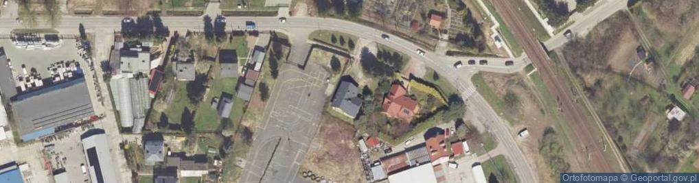 Zdjęcie satelitarne Miłocińska ul.