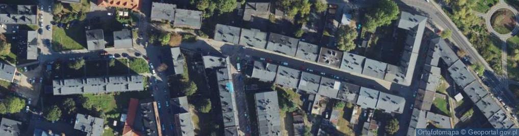 Zdjęcie satelitarne Miarki Karola ul.