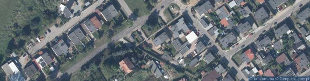 Zdjęcie satelitarne Międzychodzka ul.