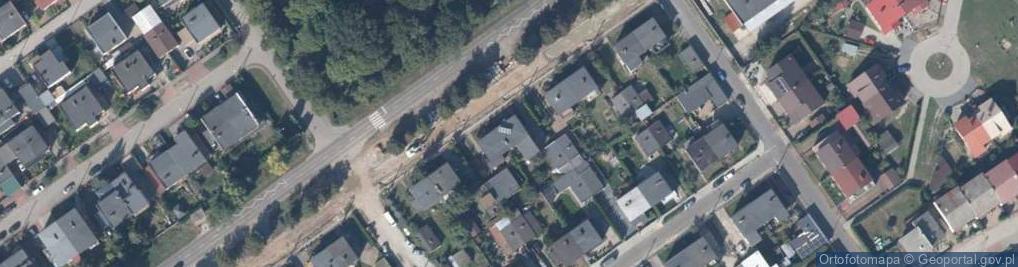 Zdjęcie satelitarne Międzychodzka ul.
