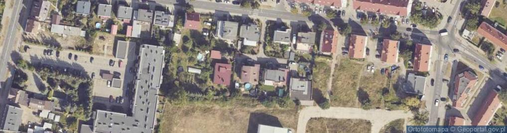 Zdjęcie satelitarne Mieszka I ul.