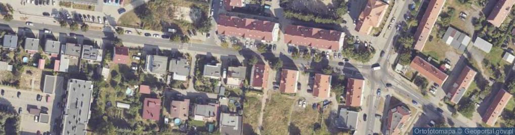 Zdjęcie satelitarne Mieszka I ul.