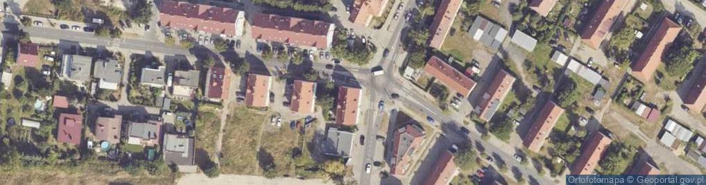 Zdjęcie satelitarne Mieszka I ul.