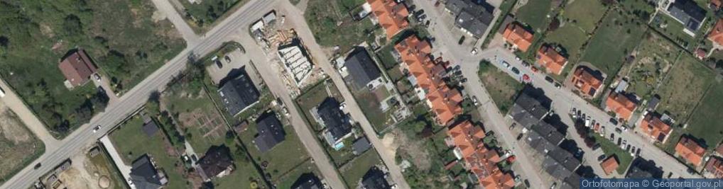 Zdjęcie satelitarne Miętowa ul.