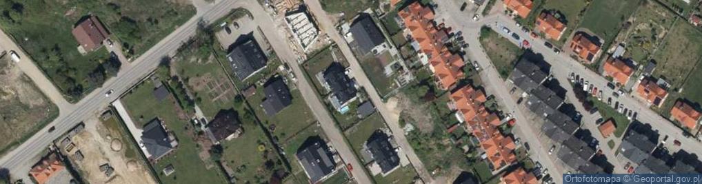 Zdjęcie satelitarne Miętowa ul.