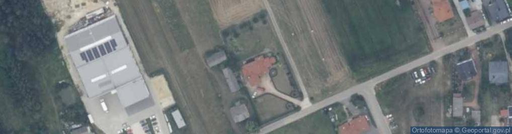 Zdjęcie satelitarne Milanowska ul.