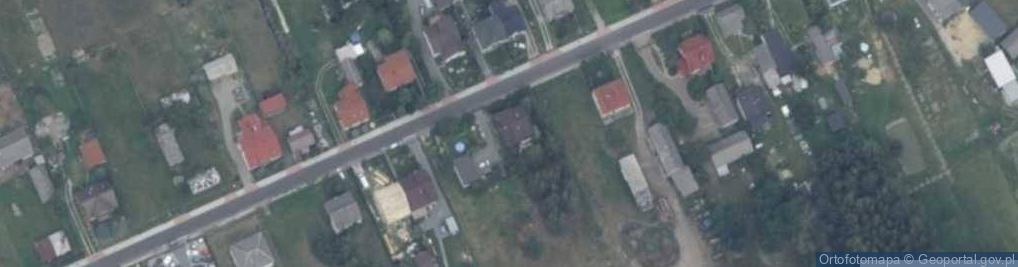 Zdjęcie satelitarne Milanowska ul.