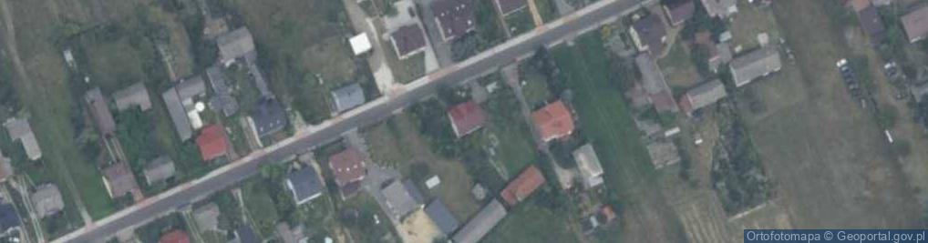 Zdjęcie satelitarne Milanowska ul.